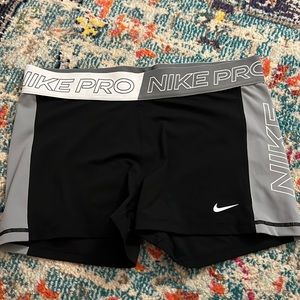 Nike womens compression short, lightly worn